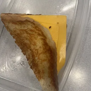 Gross grilled cheese