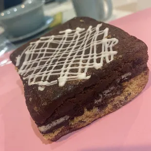 3 layer brownie