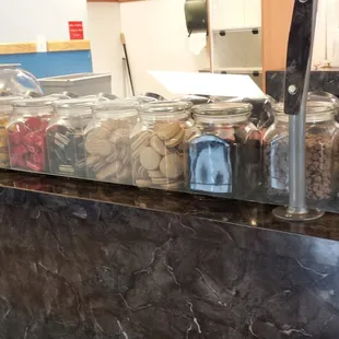 toppings/mix-ins for cheesecake scoops!