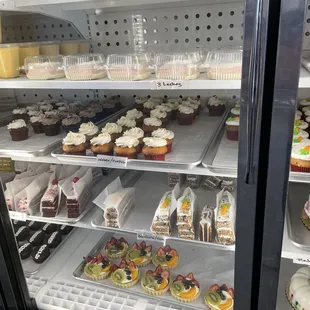 Cupcakes, fruit tarts.. they have lots of other bread!!