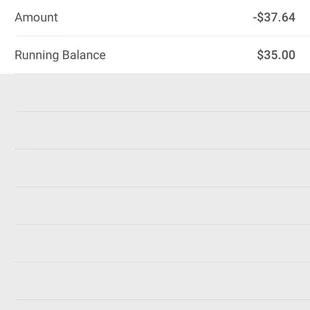 I paid 37 for only 15 pieces of bread. Looked at my bank statement and see I was charged an additional 2.64 for using my debit card.