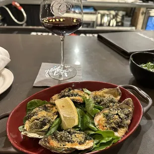 Oysters Rockefeller