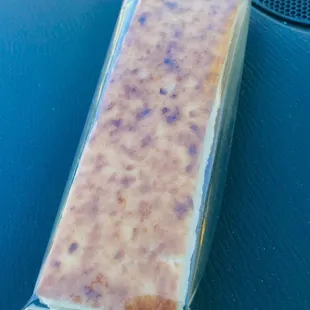 Coconut bar was yummy!