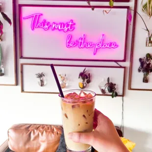 Iced coffee!