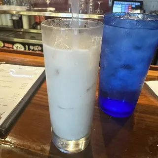 Bourbon or Brandy Milk Punch