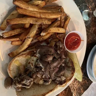 Prime Rib Cheese Steak