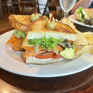 Smoked Salmon Club