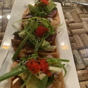 Ahi Tuna Wontons