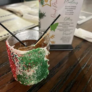 Christmas/ Mardi Gras New Fashioned