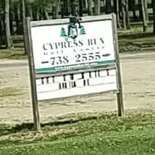 Cypress Run Golf Course