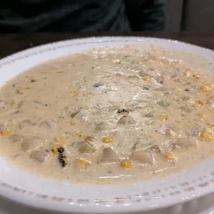 Crab corn chowder