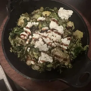 Brussel sprouts appetizer