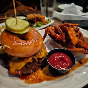 Krispy Kreme Burger