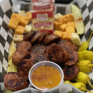 Sausage Cheese Plate!!