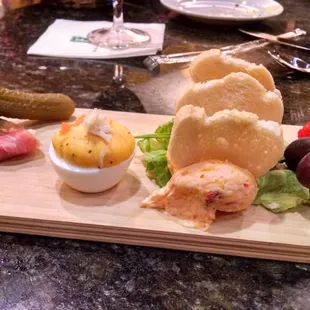 Absolutely delicious appetizer tray