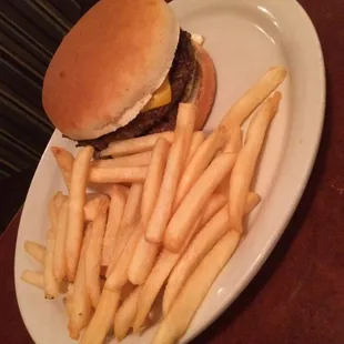 The biggest hamburger - one pound!! Perfect for the teenager...