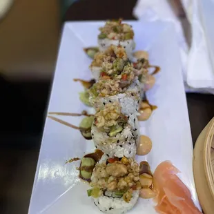 Shrimp sushi