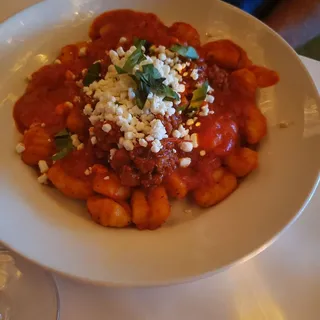 Gnocchi Bolognese