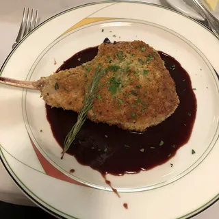 Parmigiana Crusted Bone-in Veal Rib-Eye Specialty