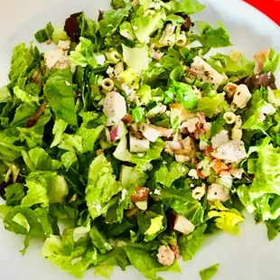 Plated Chopped Salad!