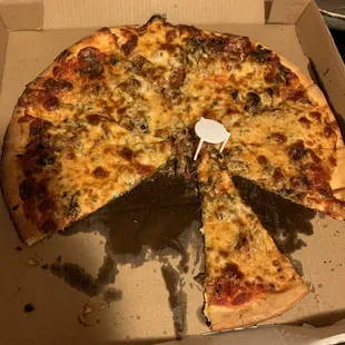 Horrible pizza