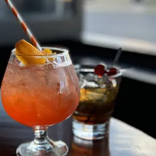 April Spritz &amp; Manhattan