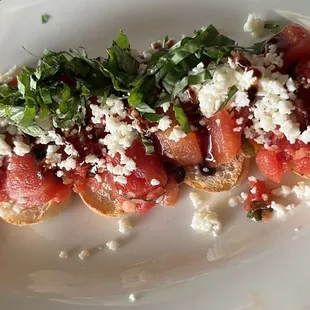 Bruschetta.