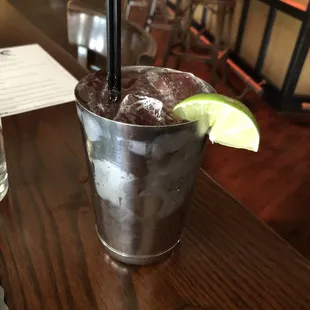 Cherry Bourbon Mule - so yummy
