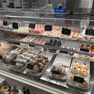 a variety of pastries