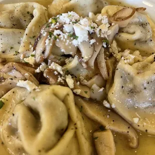 Mushroom and Walnut Tortellini