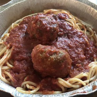 Spaghetti and Meatballs