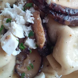 Mushroom Walnut Ravioli