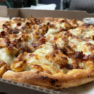 a pizza in a box