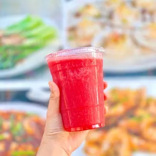 fresh Strawberry Juice (weekly special $3) (05/2022)