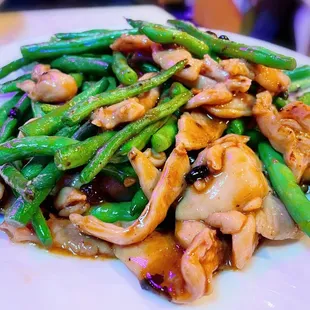 Chicken with String Bean Special / the wok hay is so good! string beans were so snappy and dish delicious!