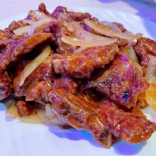 100. Pork Chop with Onion Special