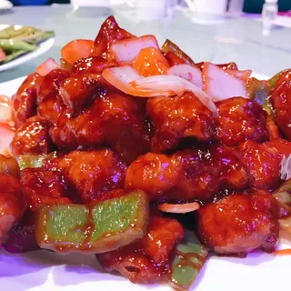 Sweet and Sour Spare Rib Over Rice