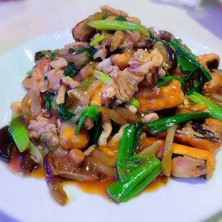 Eggplant with Shredded Pork