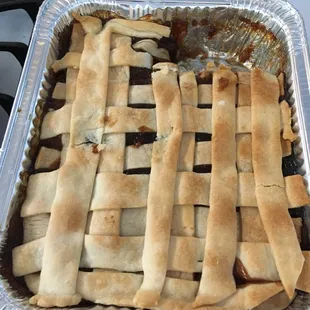 I didn&apos;t think about taking a picture until we started serving, but we couldn&apos;t wait to dive in!