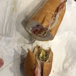 Delicious Italian Hoagie