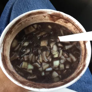 Black Beans - what&apos;s left of them...