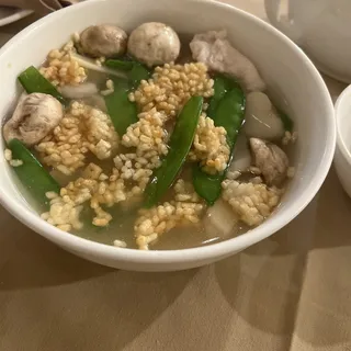Sizzling Rice Soup in 3 Flavors