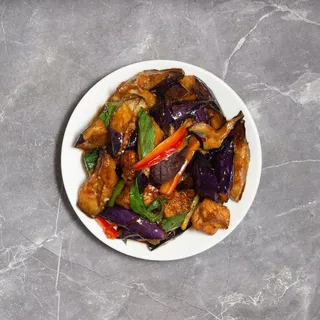 Spicy Tofu and Eggplant