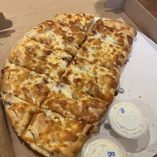 Buffalo Chicken Calzone