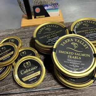 Caviar &amp; Ikura Salmon Roe