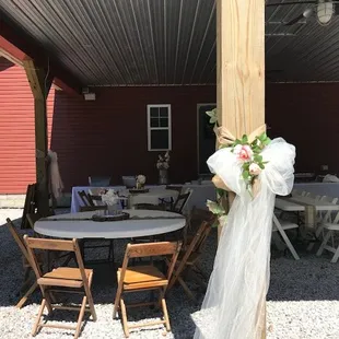 Rehearsal Dinner in the Pavilion 2018