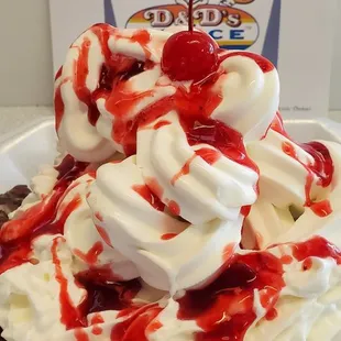D&amp;D&apos;S PLACE AWARD WINNING CHICAGO&apos;S BEST TEXAS STYLE  FAMOUS APPLE FRITTERS ARE LOADED WITH  OUR HOMEMADE ICE CREAM &amp; TOPPINGS ITS ADDICTIVE