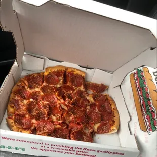 ows pepperoni pizza