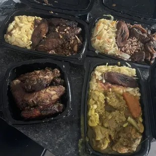 ows a variety of meals