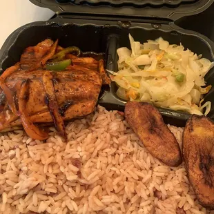 Jerk Salmon (4/10) by it's self